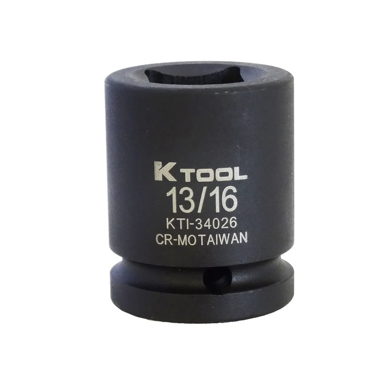 3/4" Dr. x 13/16" Square Budd Wheel Impact Socket KTI34026